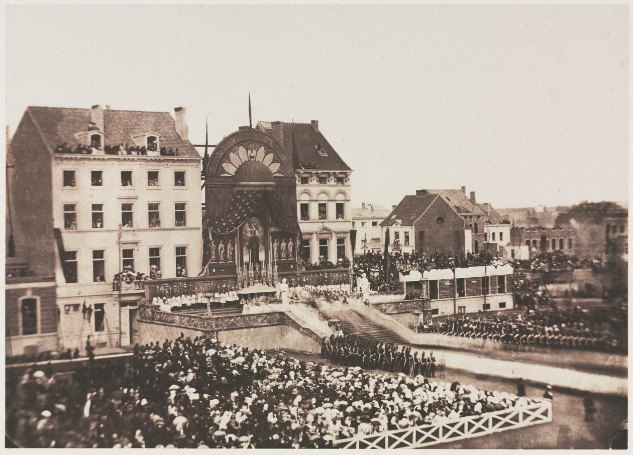 Untitled (Ceremony of Thanksgiving) by Louis Pierre Theophile Dubois de Nehaut