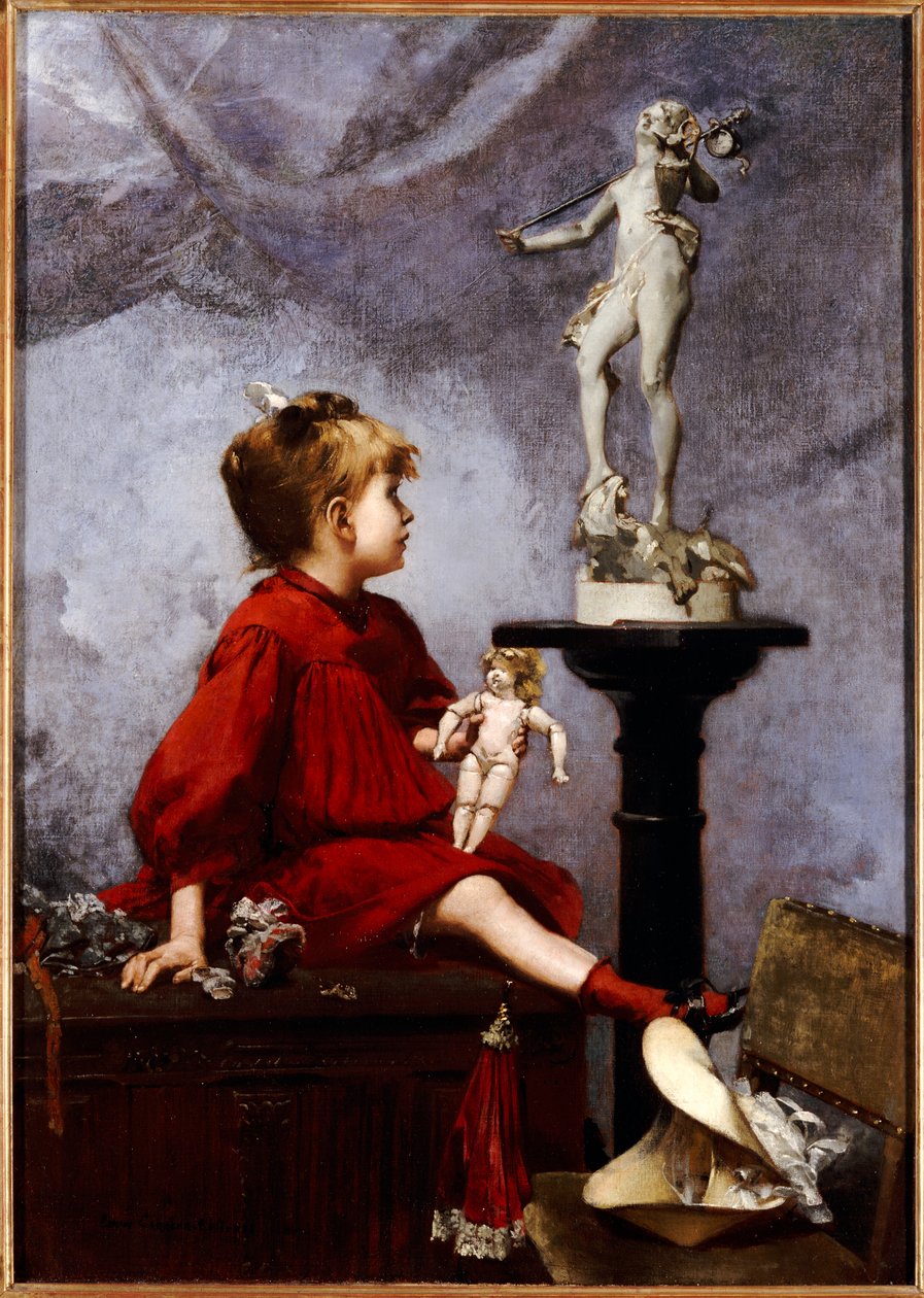 The Doll by Louis Robert Carrier Belleuse
