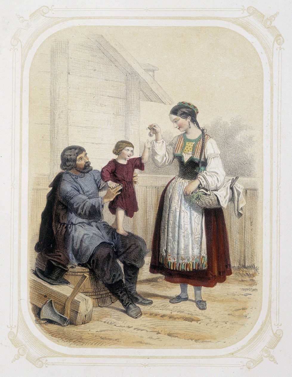 Family in Russia - in 
