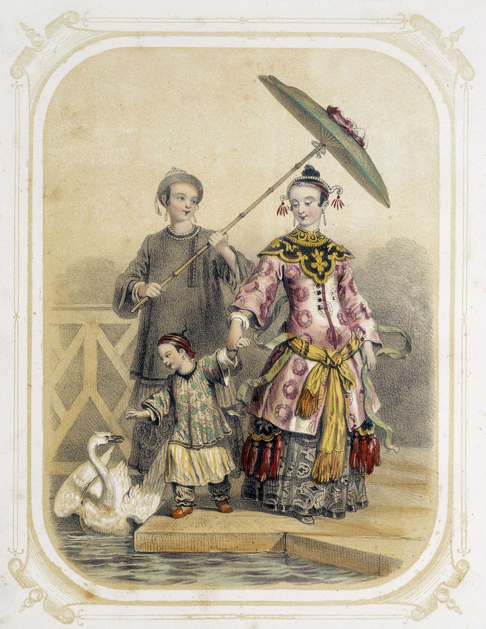 Family Walking in China - in 