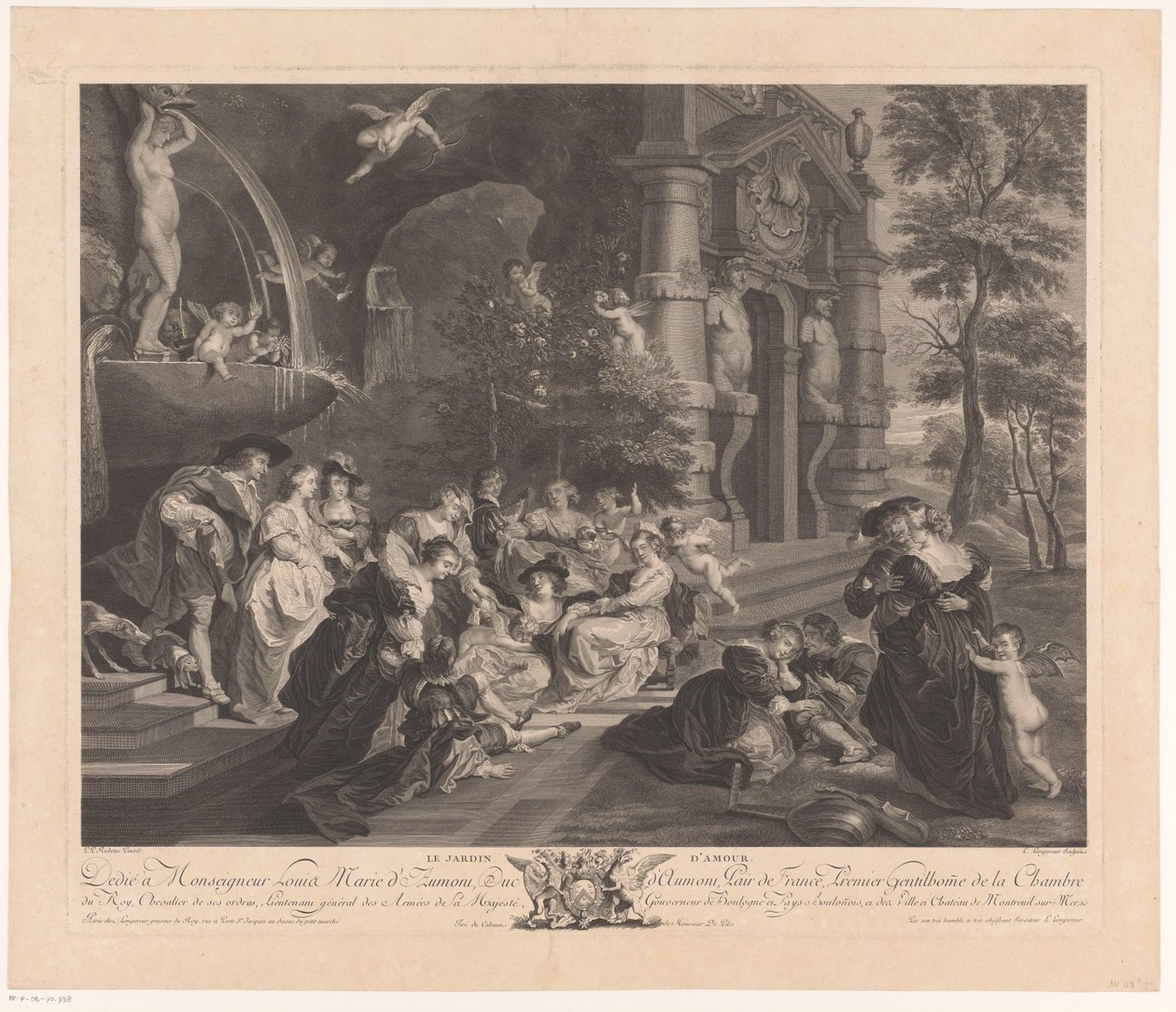 Garden of Love by Louis Simon Lempereur