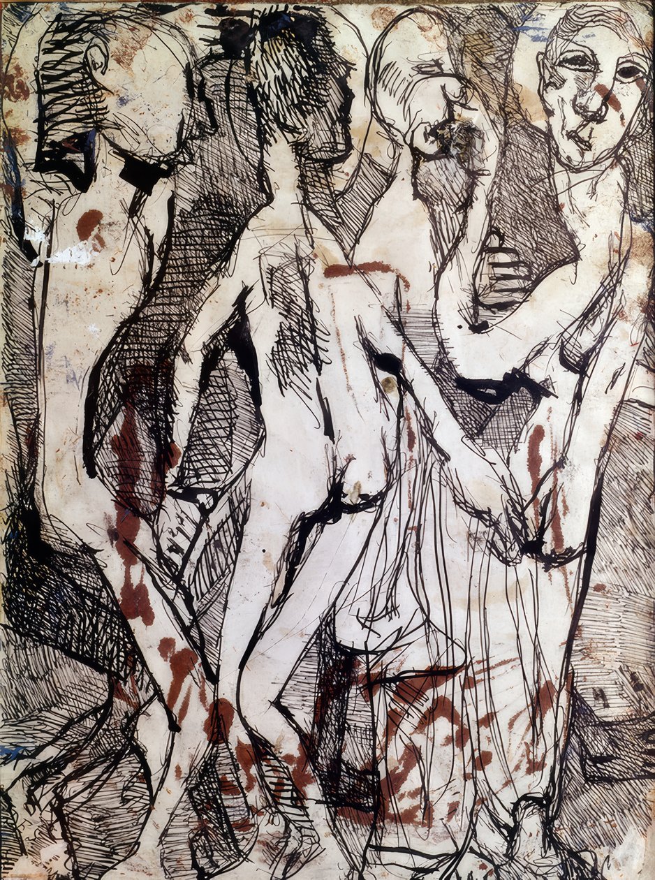 Composition with Figures by Louis Soutter