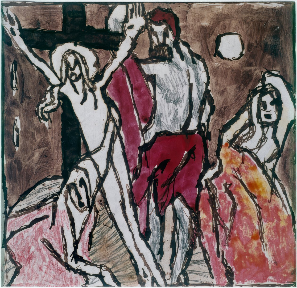 Crucifixion by Louis Soutter