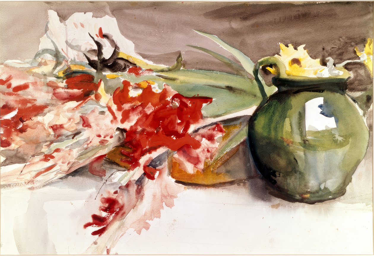Gladiolus Bouquet by Louis Soutter