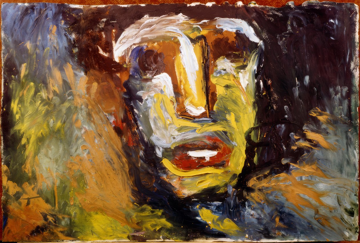 Head of a Man by Louis Soutter