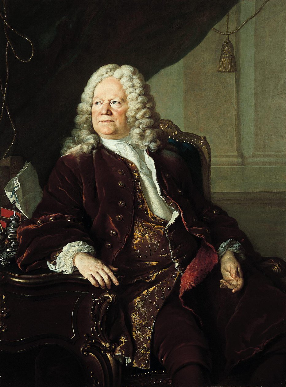Portrait of Alexis Piron (?) by Louis Tocqué