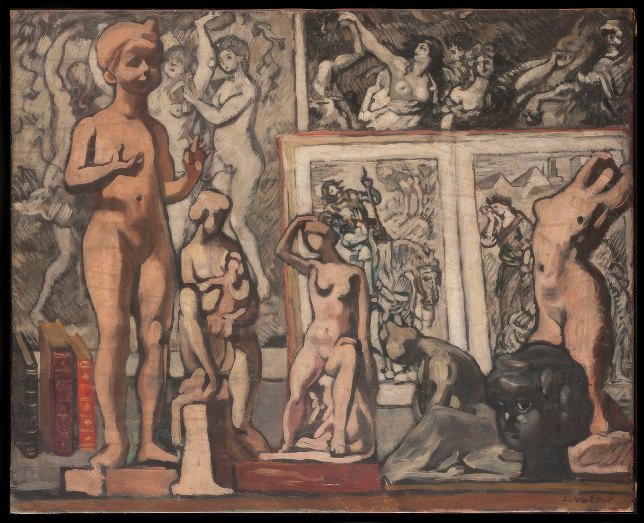 Academy of Sculpture by Louis Valtat