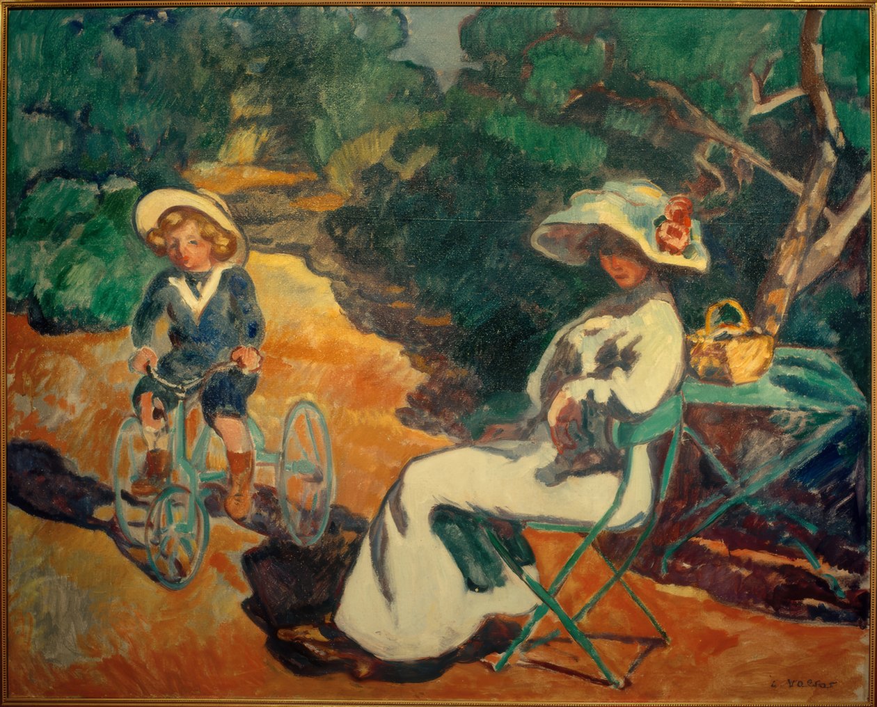 The Child on the Tricycle by Louis Valtat