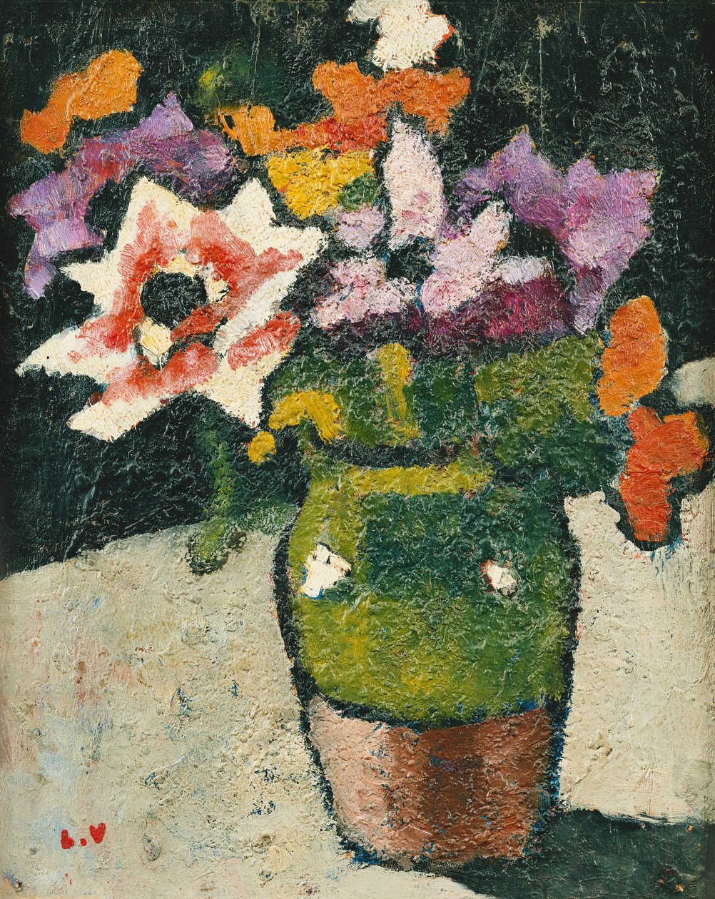 Flowers in a Vase by Louis Valtat