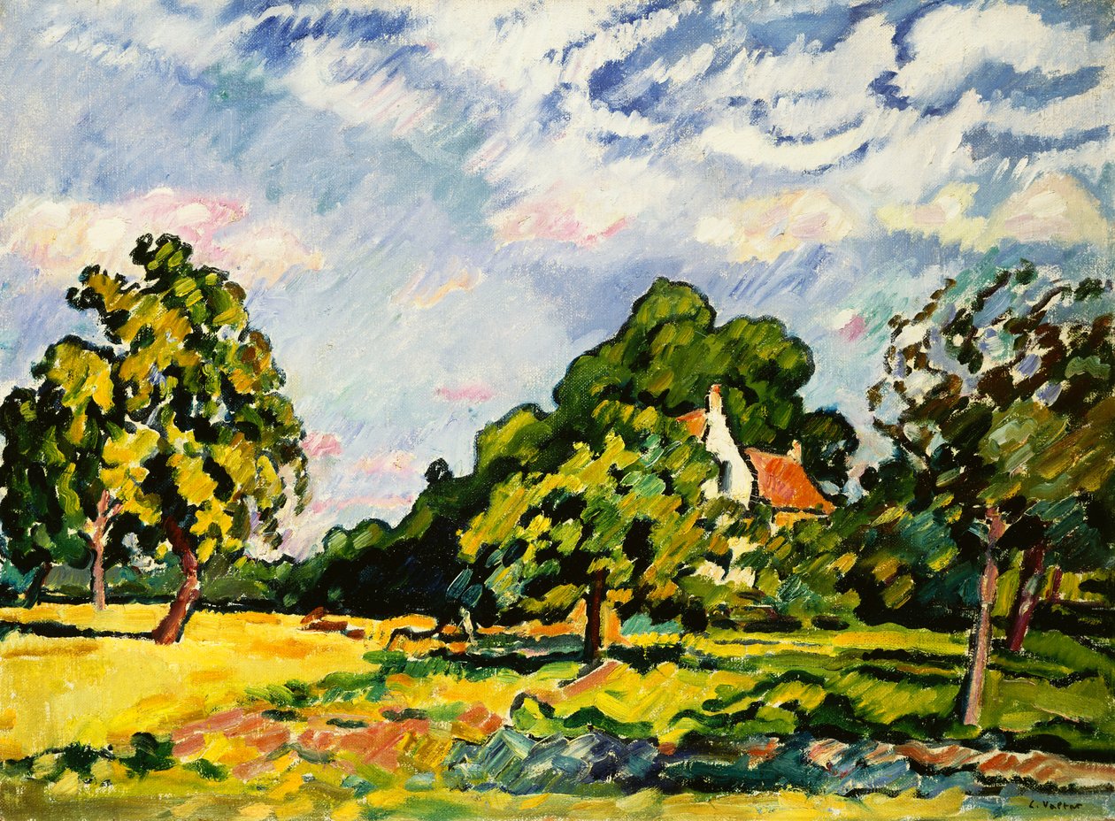 Landscape in Normandy by Louis Valtat