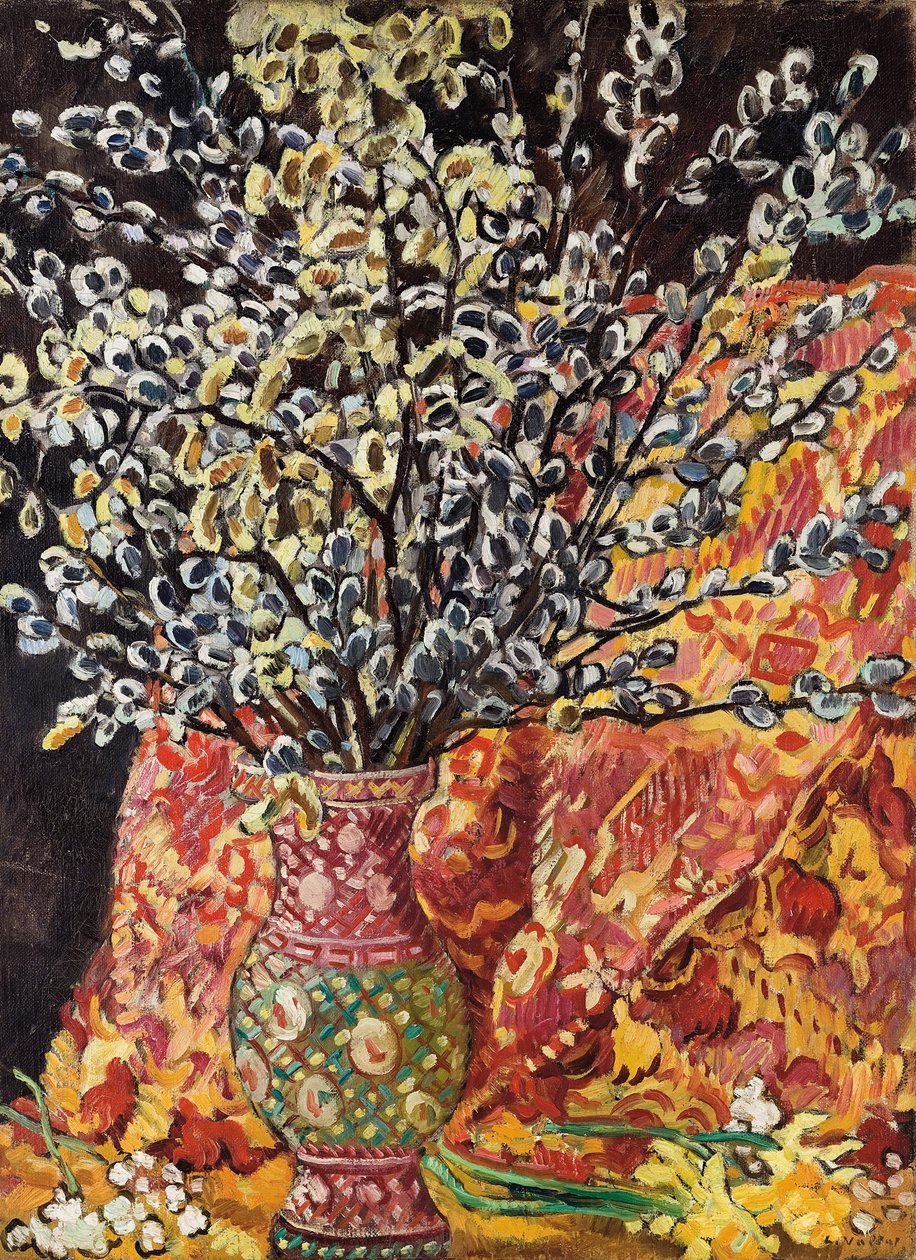 Vase of Flowers by Louis Valtat