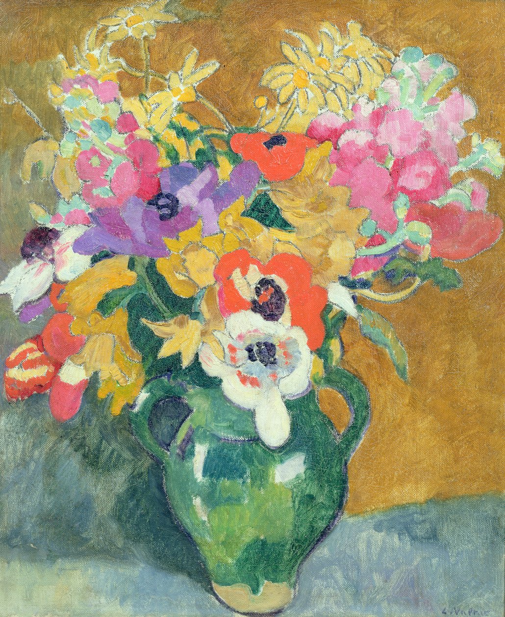 Vase of Flowers, c.1925 by Louis Valtat