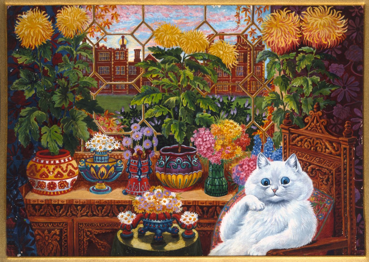 Master of Cat College by Louis Wain