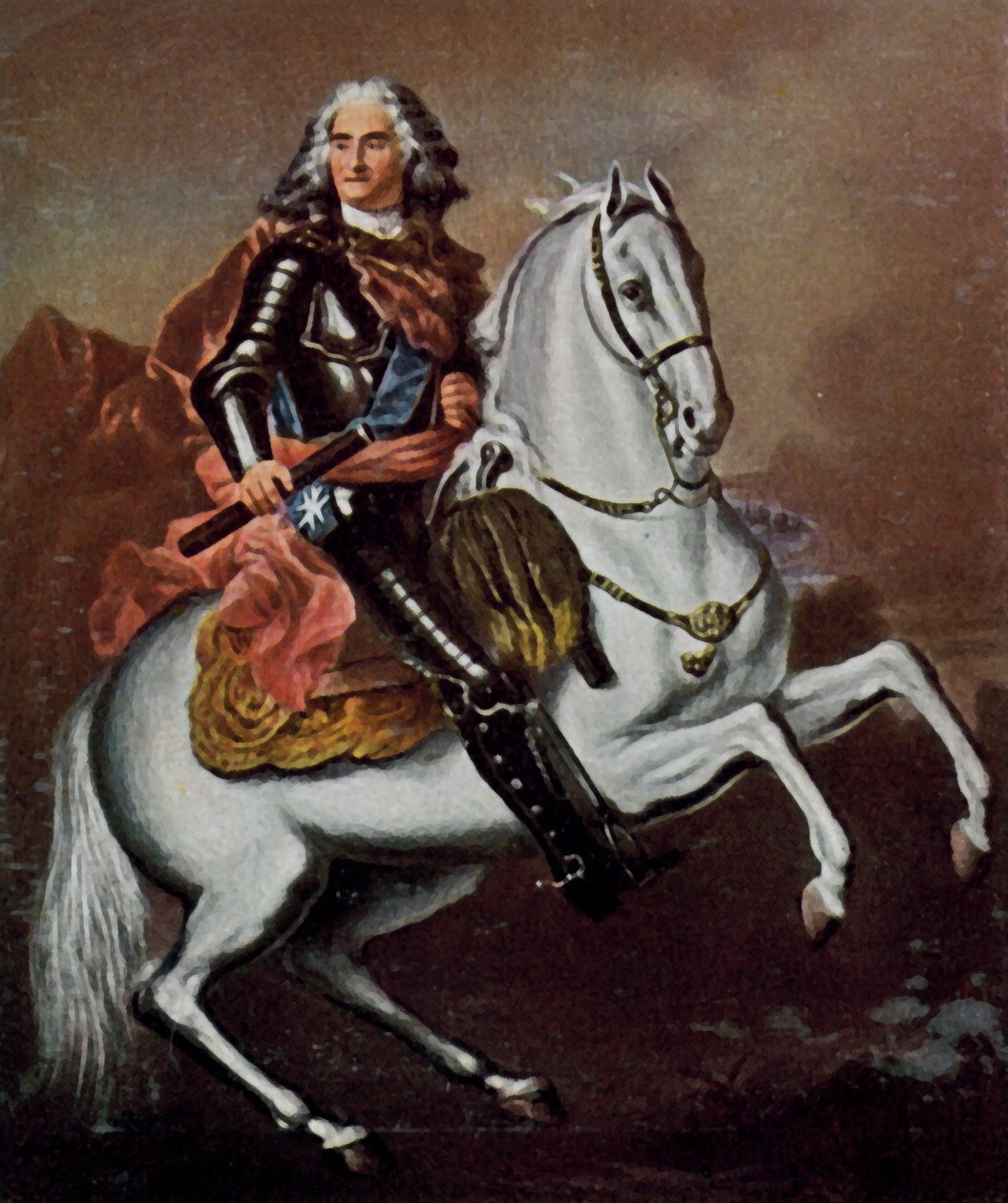 August the Strong by Louis de (after) Silvestre