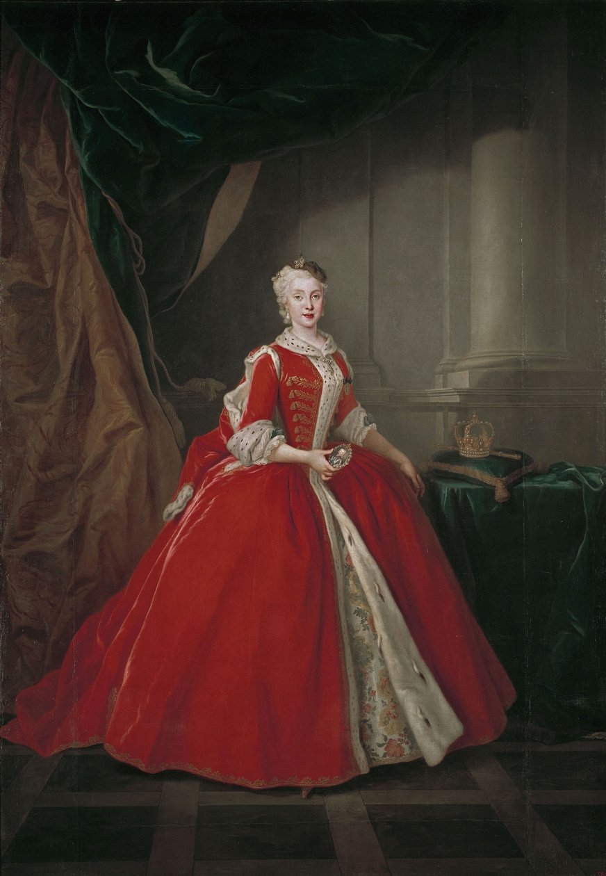 Maria Amalia of Saxony by Louis de Silvestre