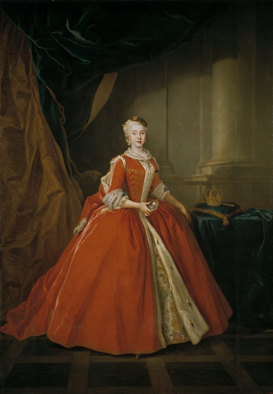 Maria Amalia of Saxony by Louis de Silvestre
