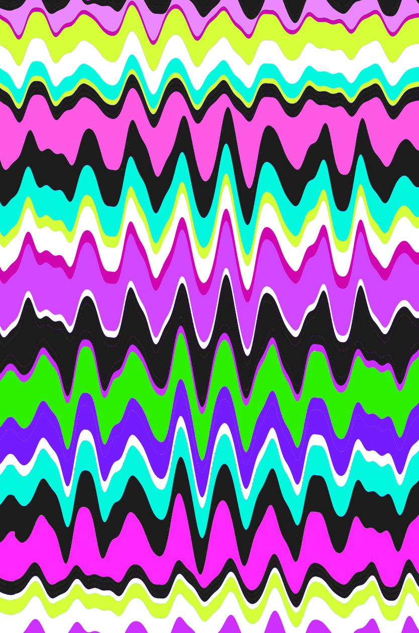 Wavy Stripe, 2015, Digital Media by Louisa Hereford