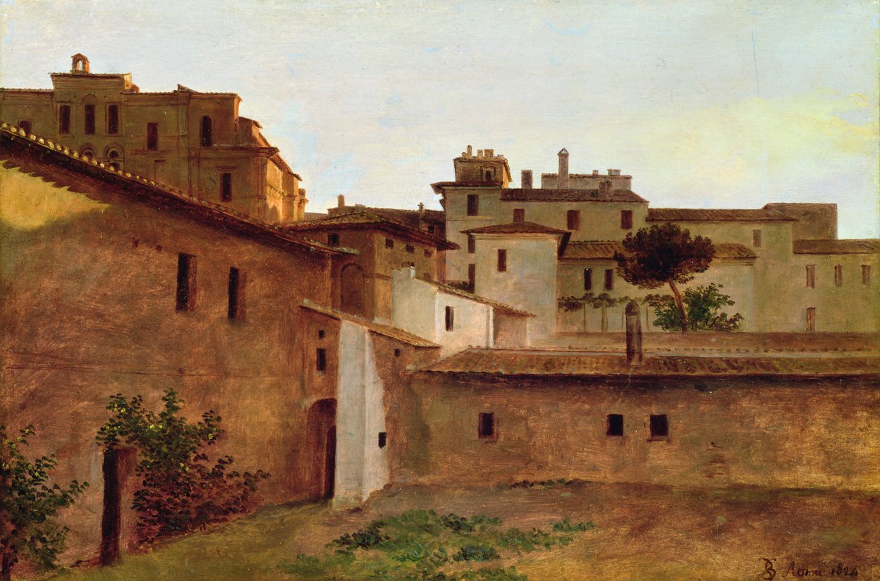 Rooftops in Rome by Louise Josephine Sarazin de Belmont