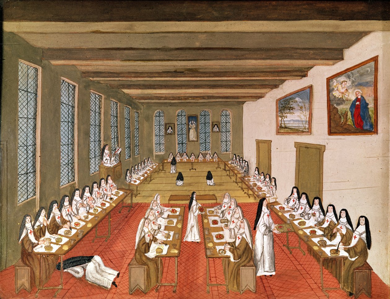 View of the Refectory, from 