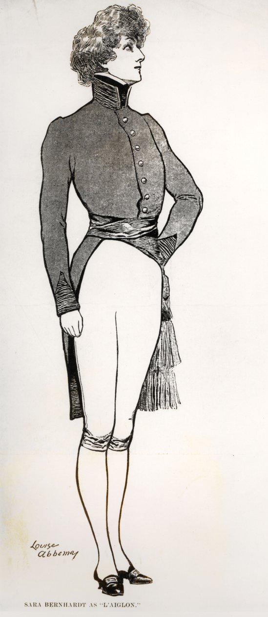 Sarah Bernhardt as L