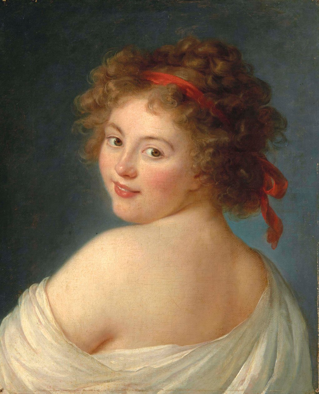 Portrait of Countess Yekaterina Skavronskaya, née von Engelhardt 1761-1829 by Elisabeth Louise Vigee Lebrun