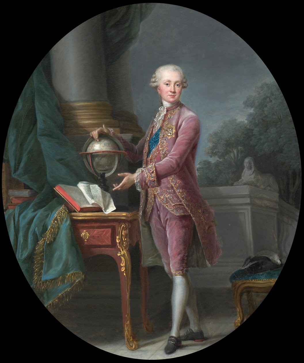 Portrait of Prince Karl Heinrich von Nassau-Siegen by Elisabeth Louise Vigee Lebrun