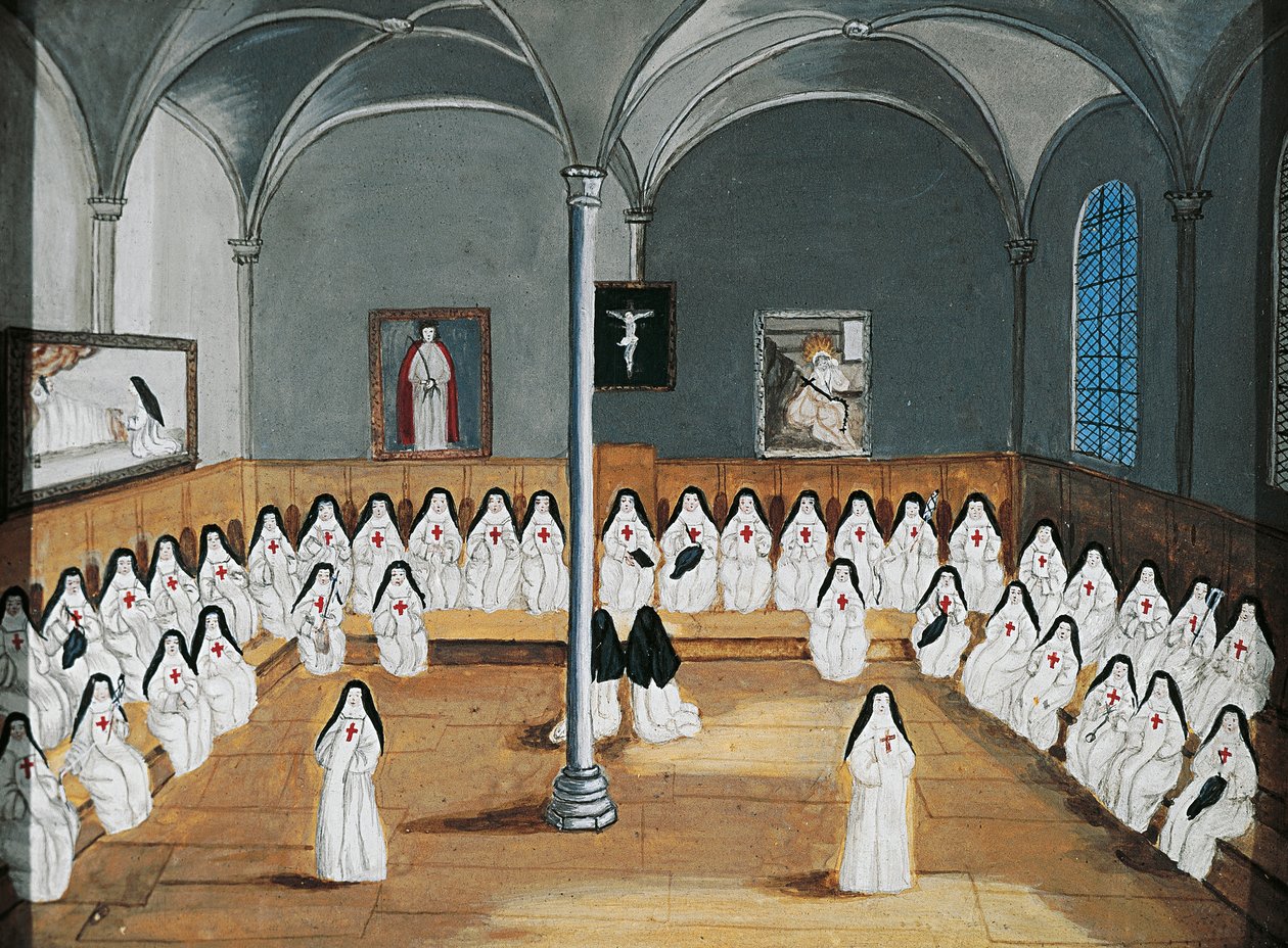 Port-Royal des Champs Abbey, chapter of sisters by Louise Magdeleine Hortemels