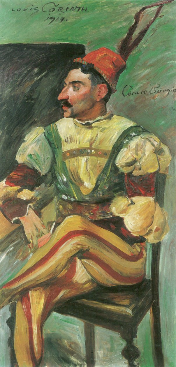 Cesare Borgia Arthur Kraft by Lovis Corinth