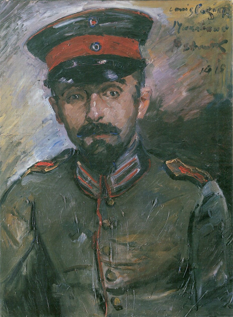 The Painter Makkabaus-Hermann Struck by Lovis Corinth