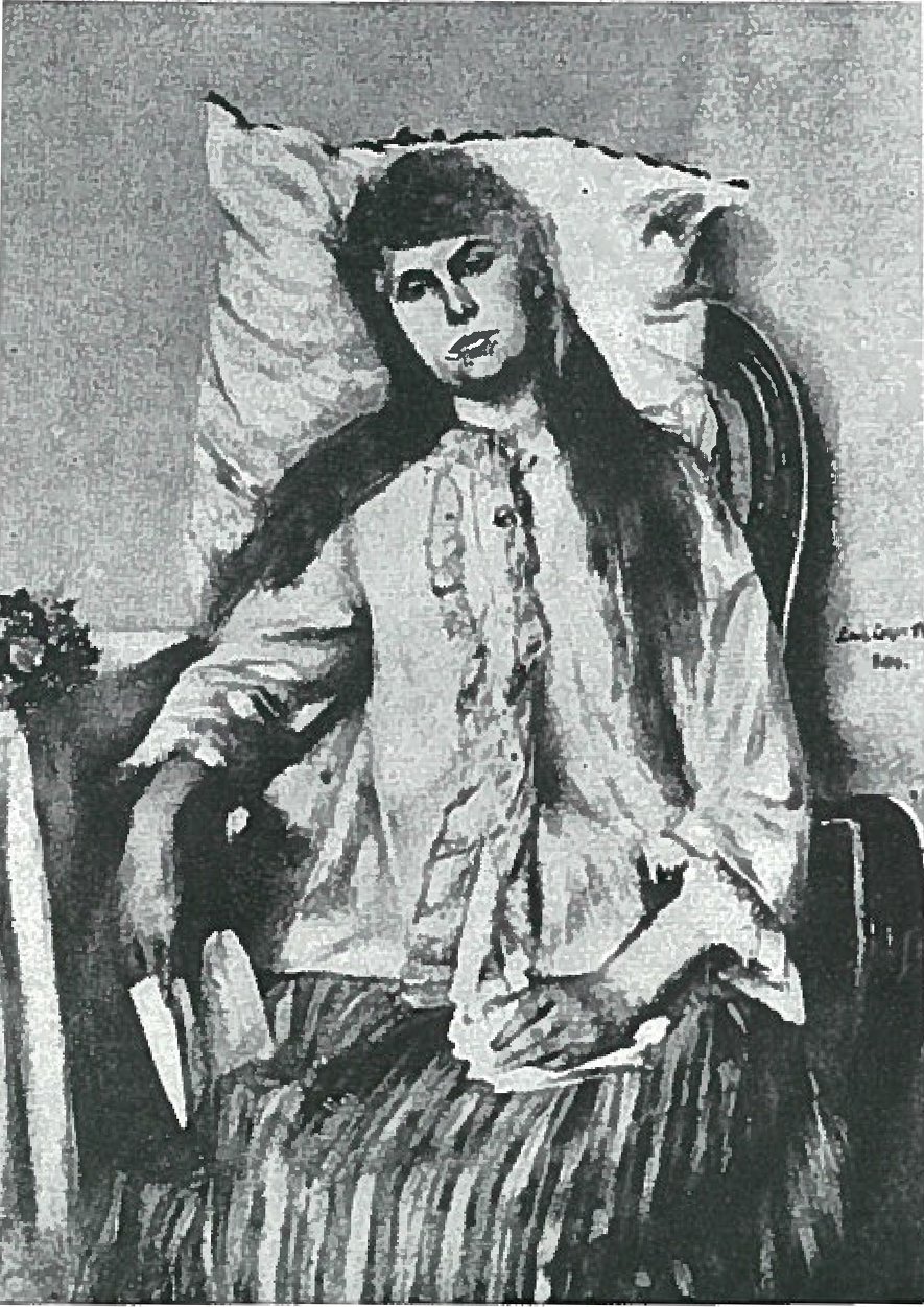 Convalescent Girl by Lovis Corinth