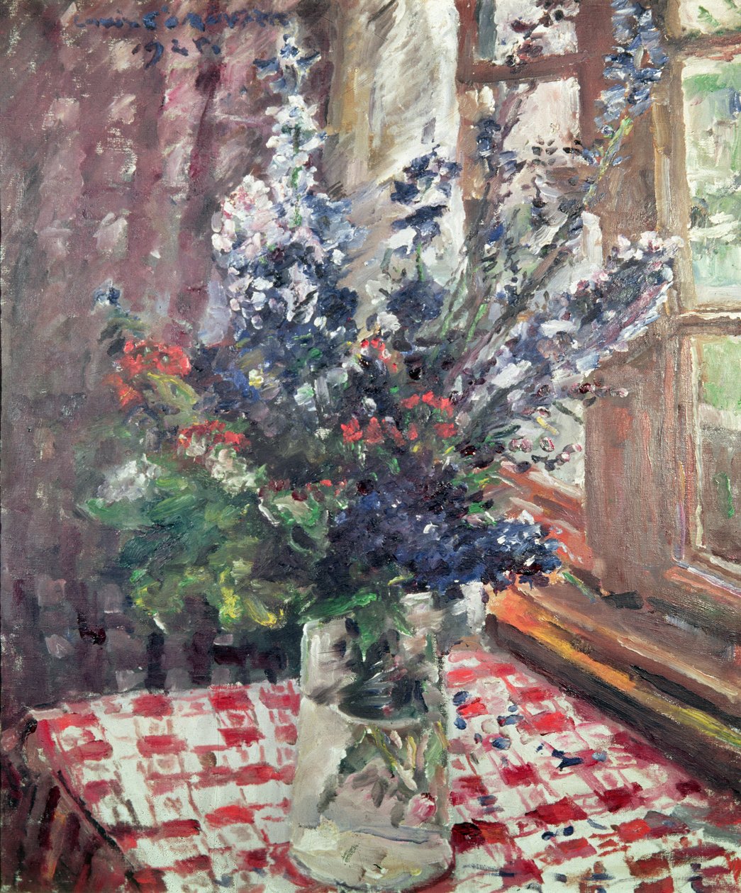 Larkspur by Lovis Corinth