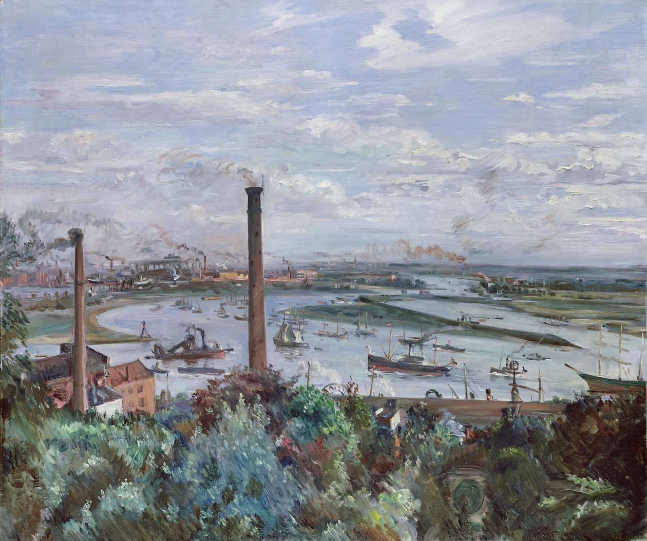 View of Kohlbrand by Lovis Corinth