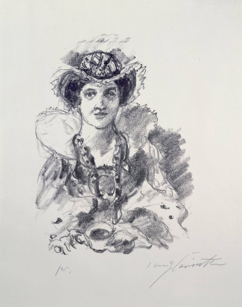 Anne Boleyn during the Tournament by Lovis Corinth