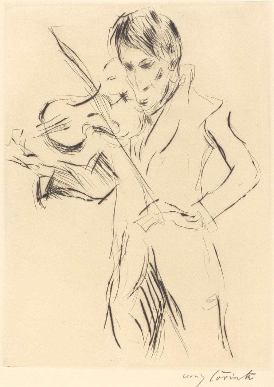 Portrait of Andreas Weissgaerber, 1919 by Lovis Corinth