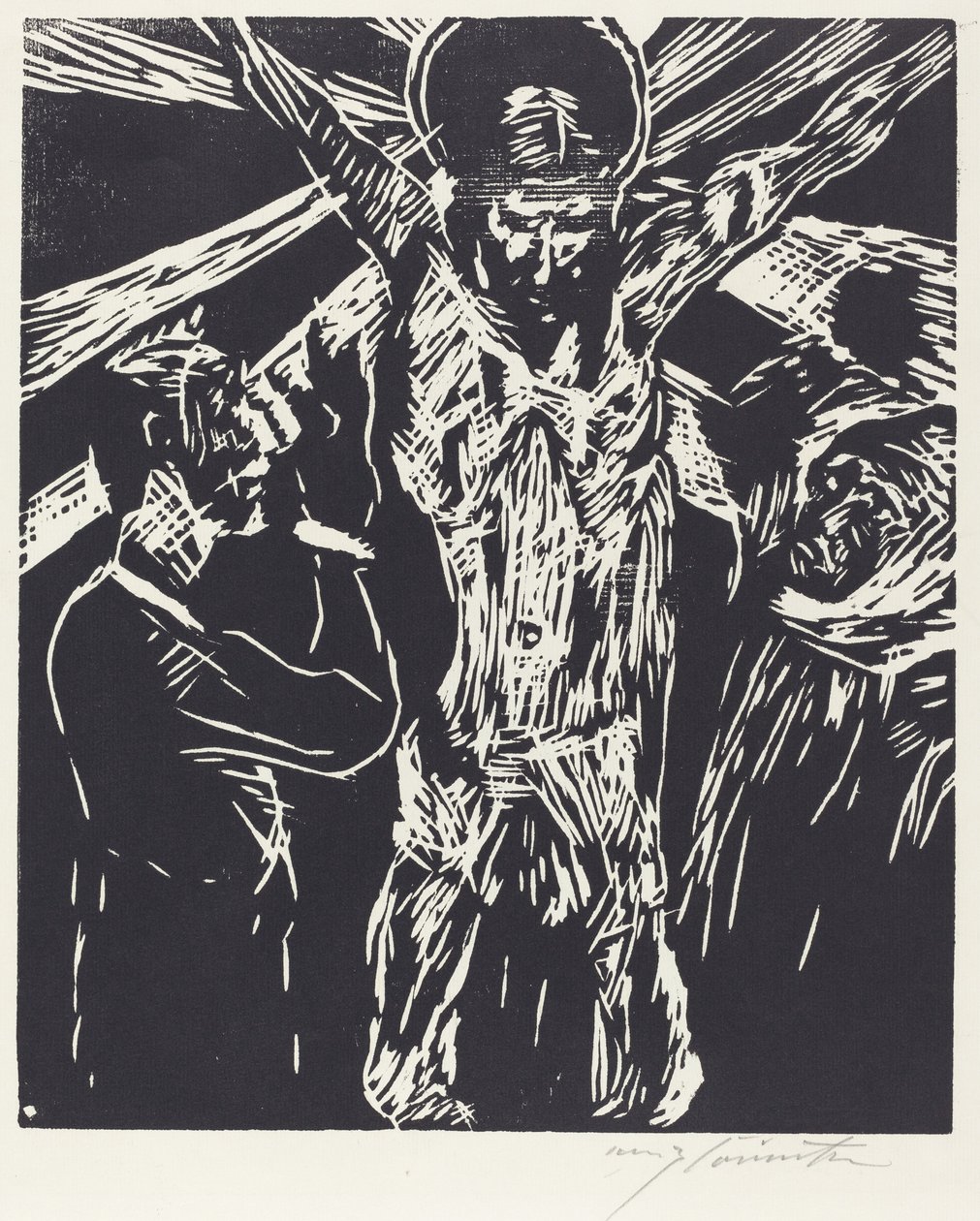 The Crucifixion by Lovis Corinth