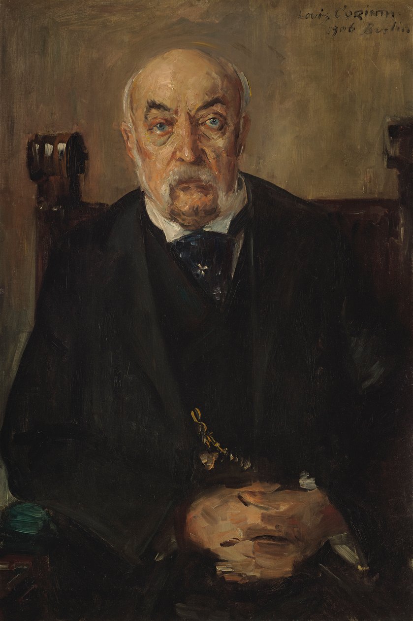 The Grand Master of the Lodge Zöllner by Lovis Corinth