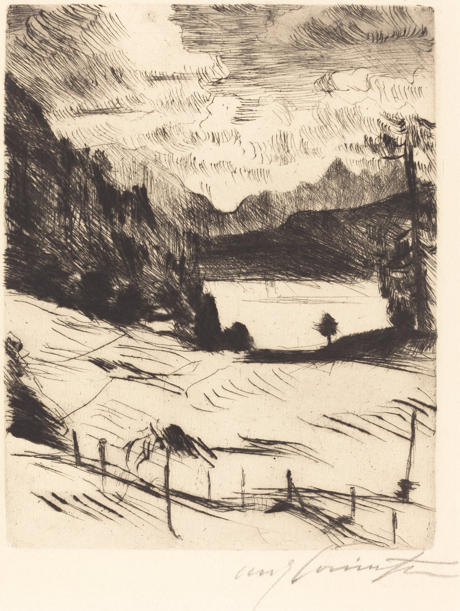 The Walchensee, 1920 by Lovis Corinth
