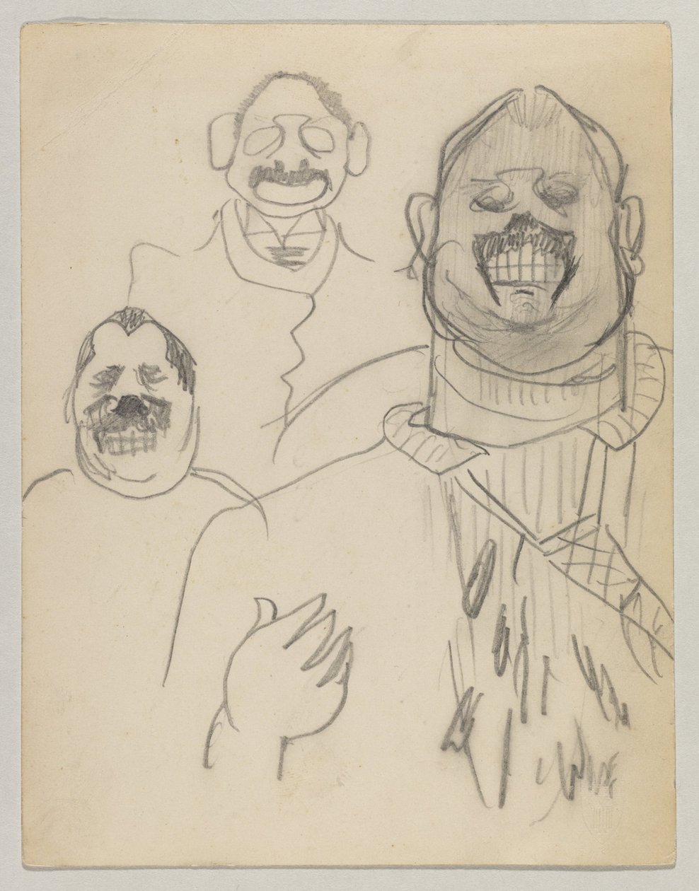 Invitation Card to the Silver Wedding Anniversary of Louis Gessler and Wife by Lovis Corinth