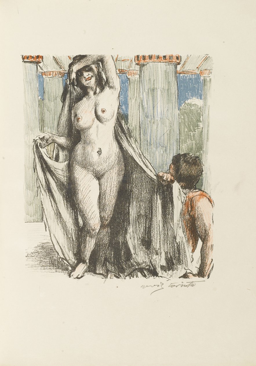 Illustration to The Song of Songs by Lovis Corinth