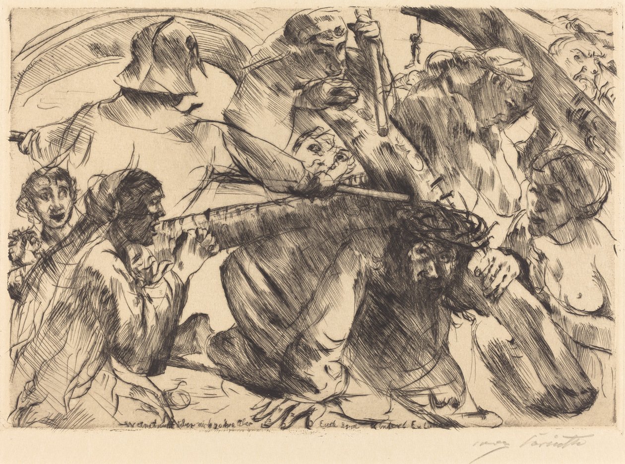 Christ Bearing the Cross, 1916 by Lovis Corinth