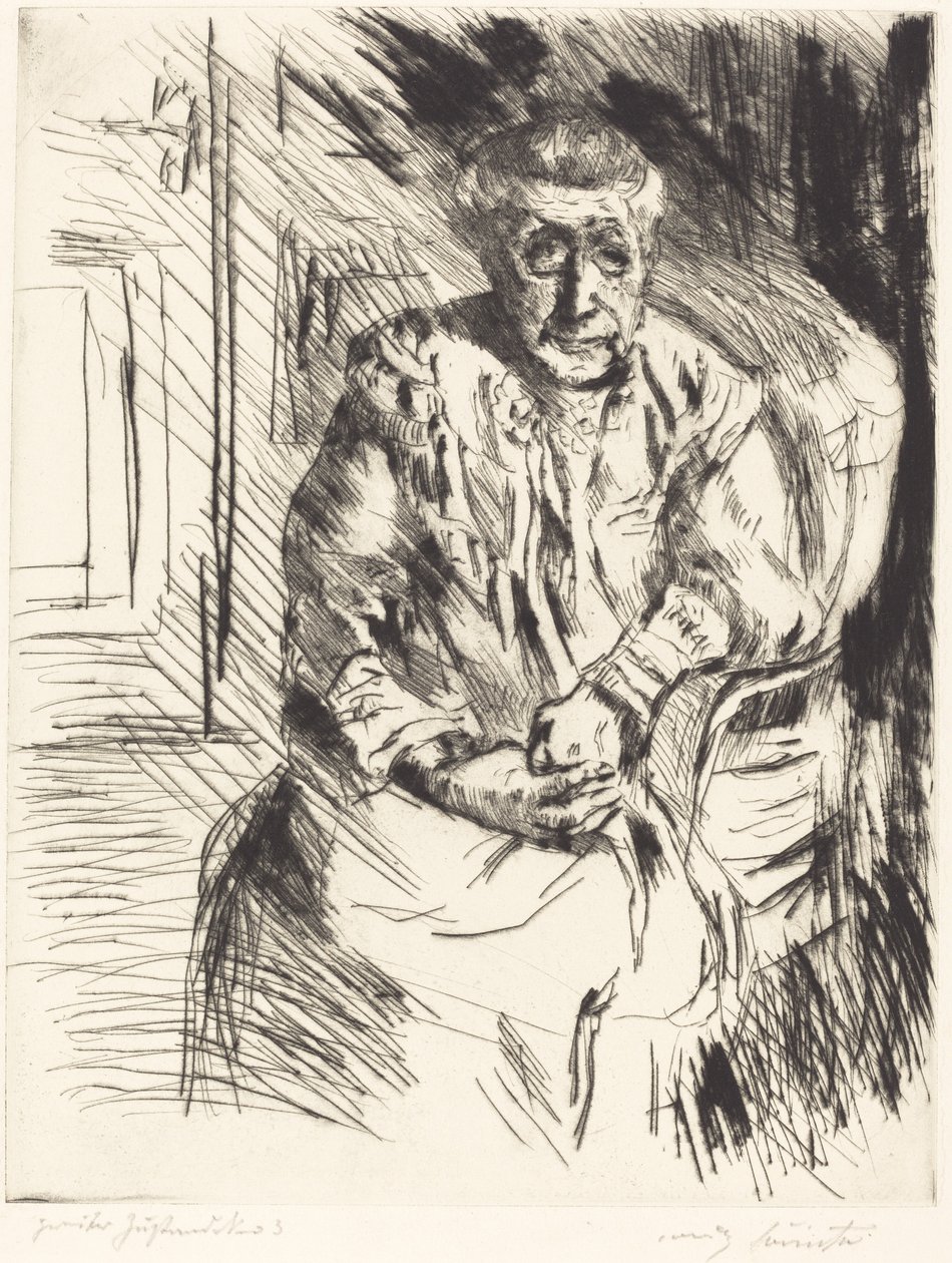 Mother-in-Law by Lovis Corinth