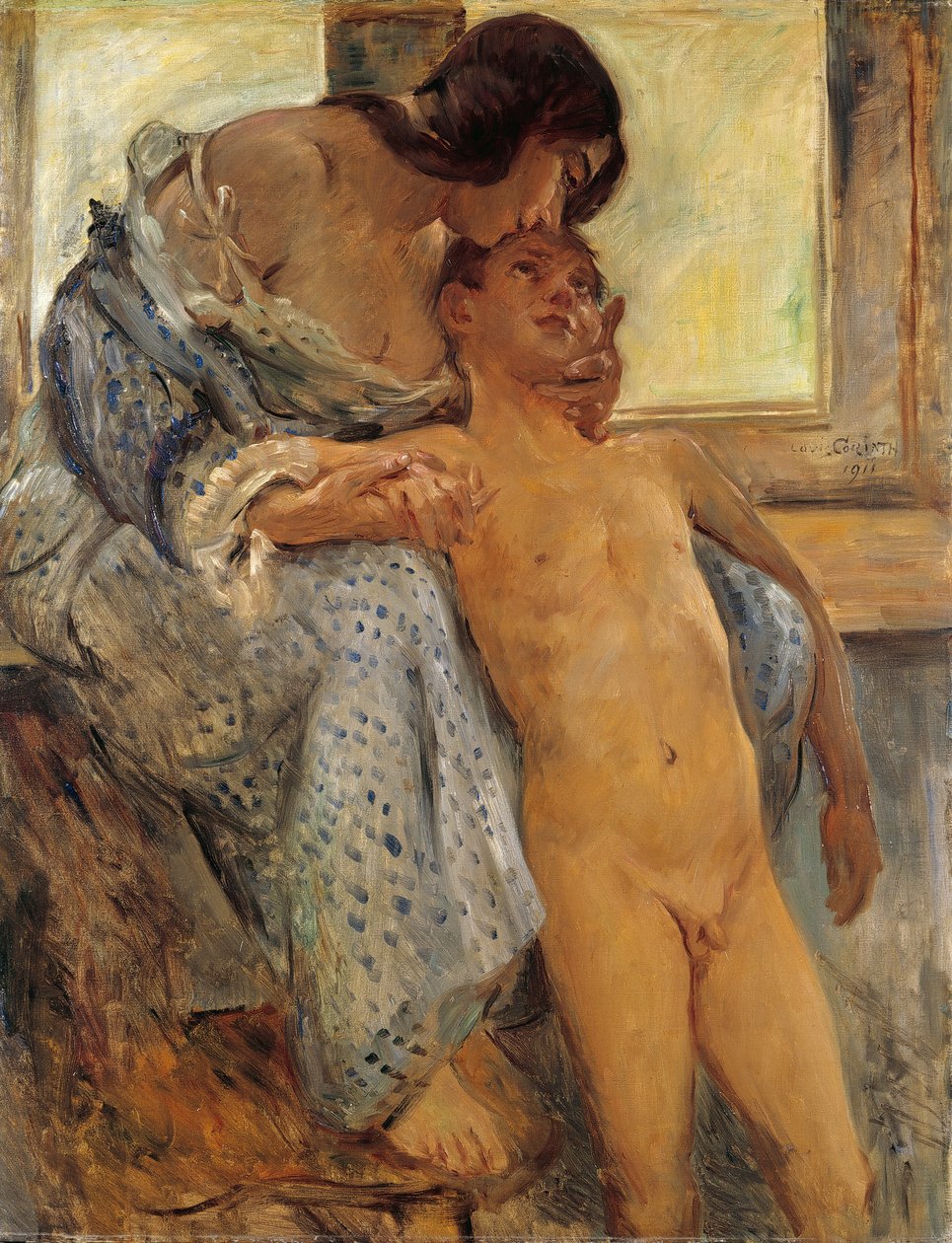 Motherly Love by Lovis Corinth
