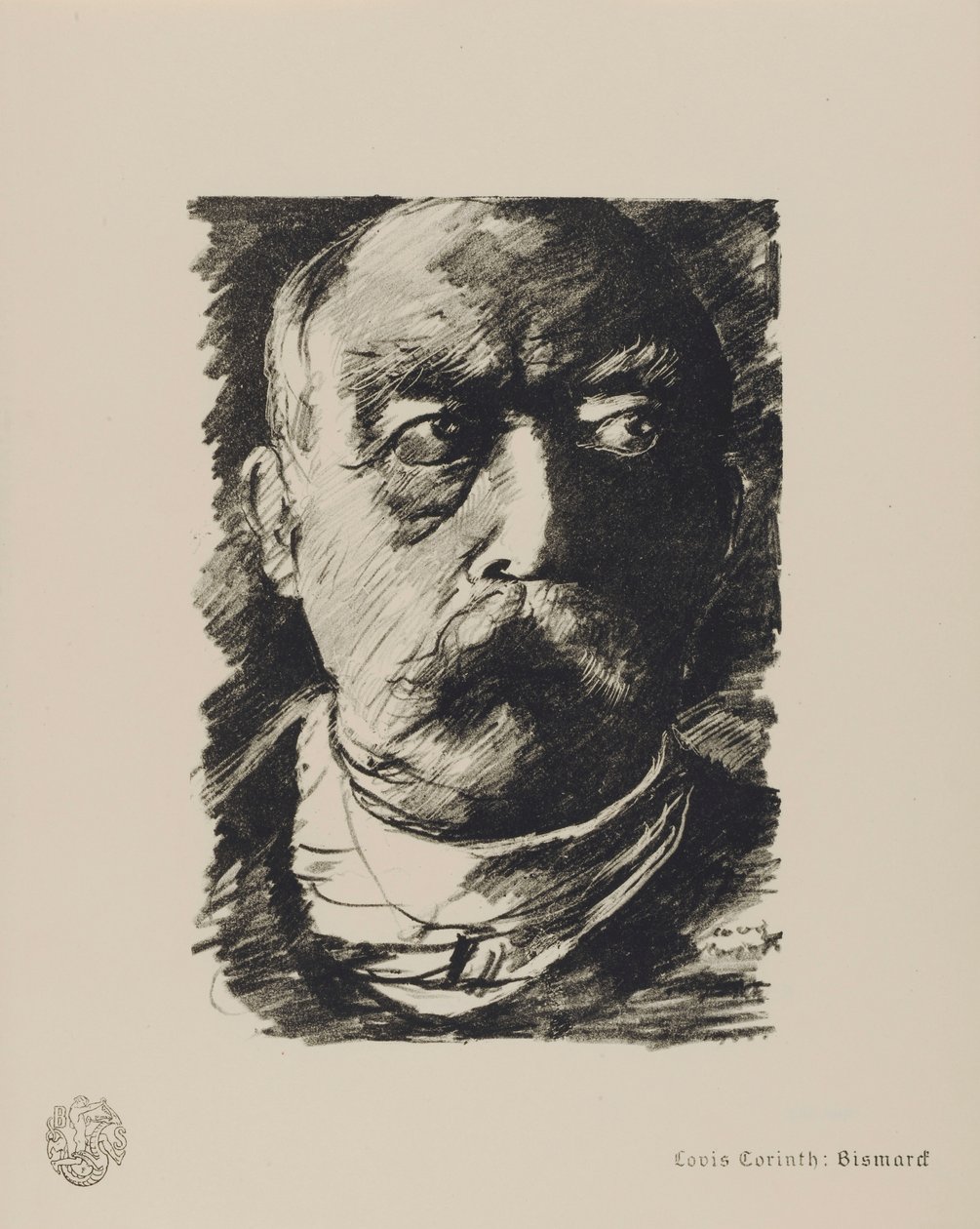 Otto von Bismarck 1815-1898, 1915 by Lovis Corinth