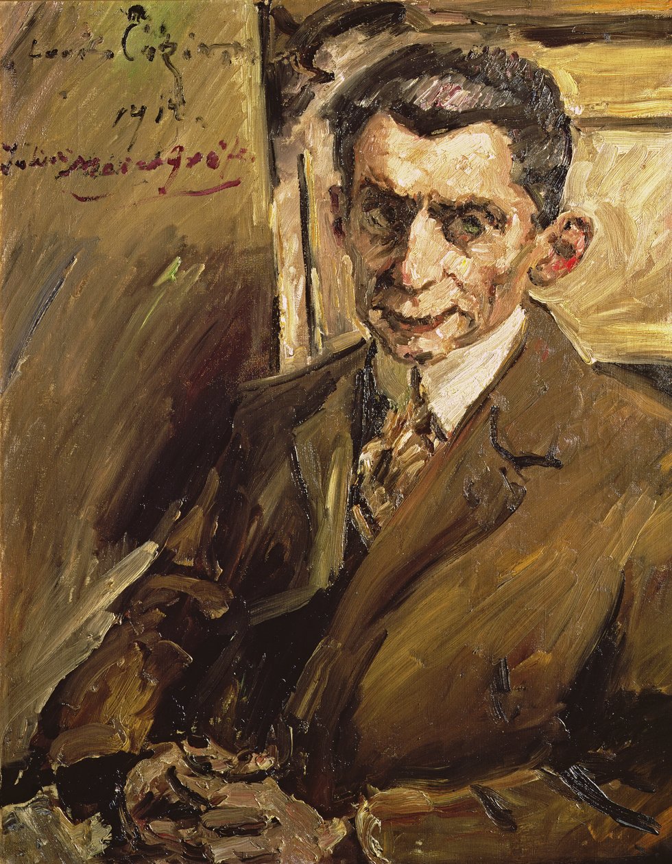 Portrait of Julius Meier-Grafe (1867-1935) Art Historian, c.1912-14 by Lovis Corinth