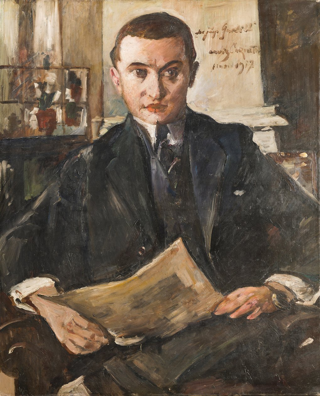 Portrait of Wolfgang Gurlitt by Lovis Corinth