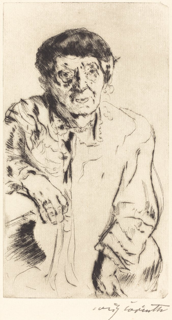 Mother-in-Law by Lovis Corinth