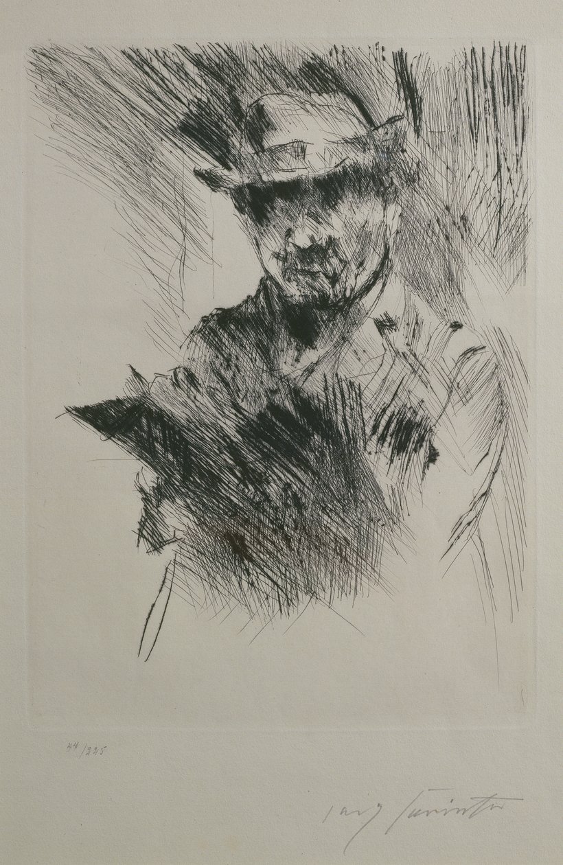 Self Portrait, c.1920-21 by Lovis Corinth