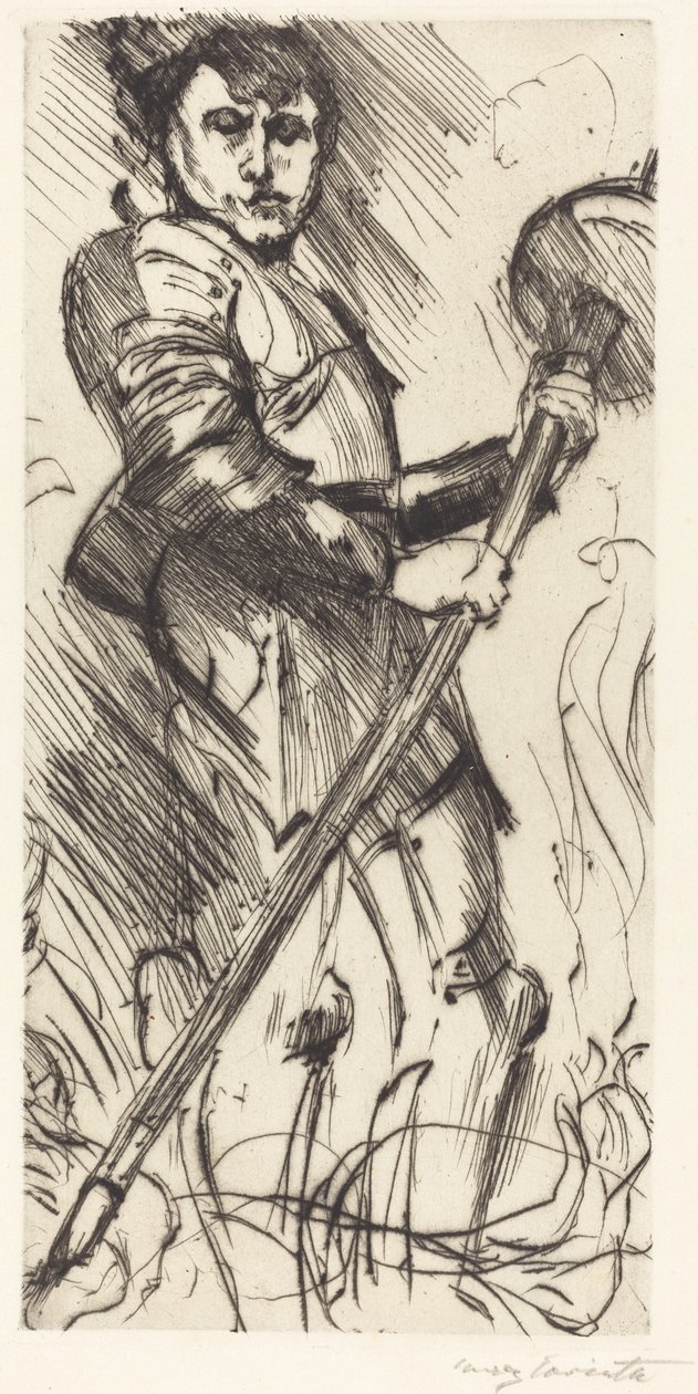 Saint George by Lovis Corinth