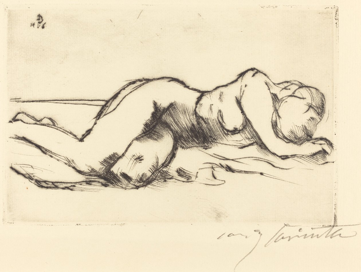 Female Nude, 1916 by Lovis Corinth