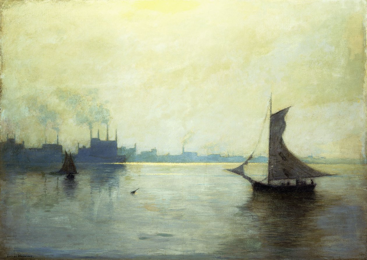 Greenpoint, Long Island by Lowell Birge Harrison